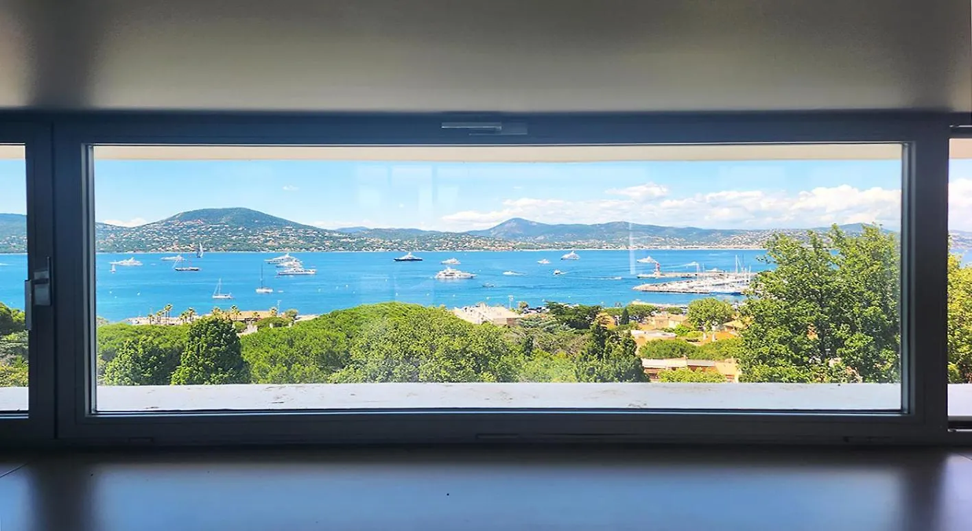 Διαμέρισμα La Rotonda - Incredible Mediterraneen And St Tropez View 360! Centre Ville 5 Mns Σαιν-Τροπέ